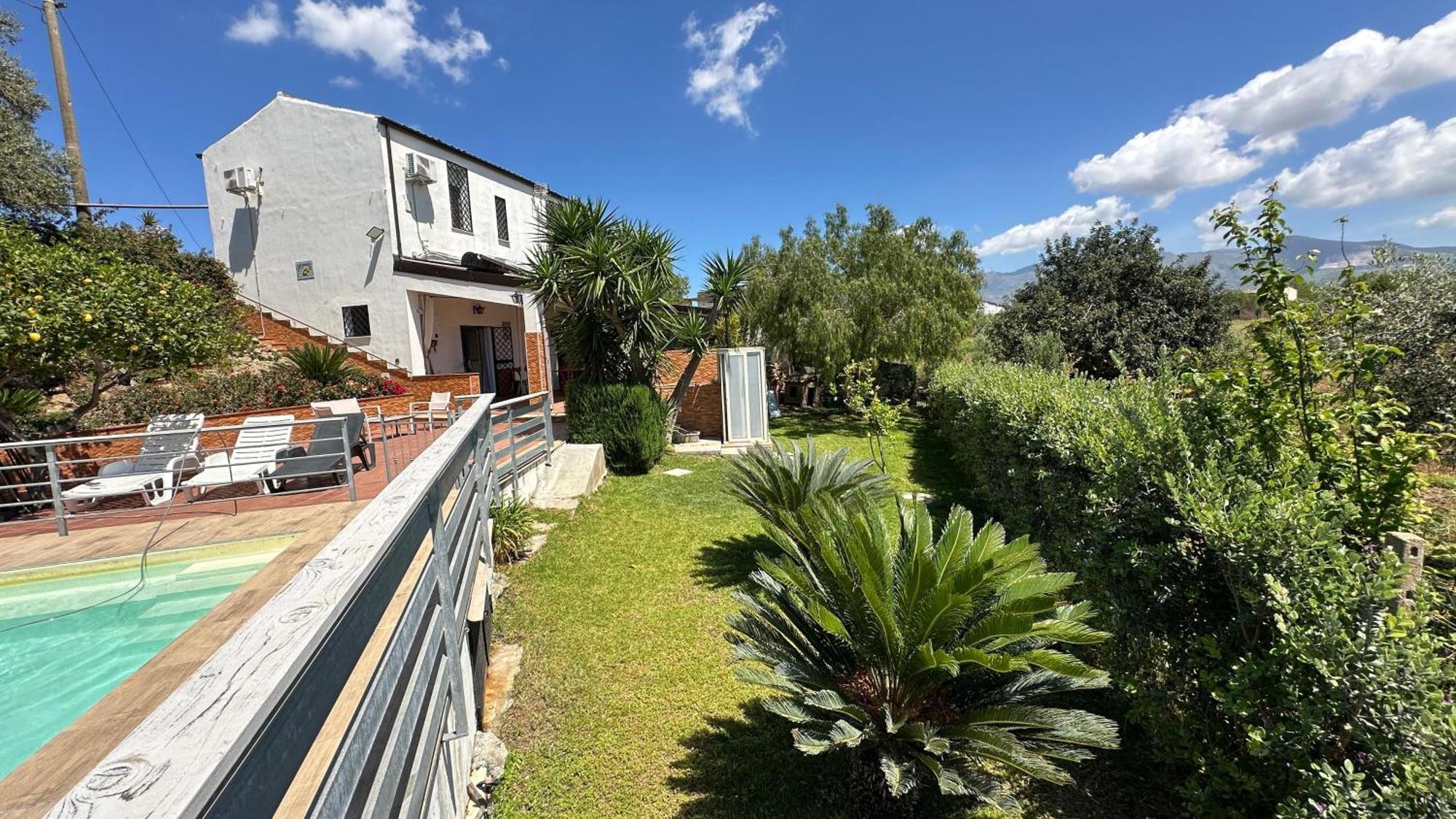 Villa Trappeto Trappeto  Eksteriør billede